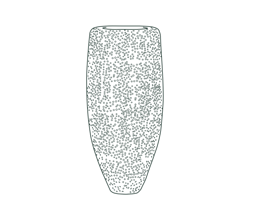 Domani Batur vase