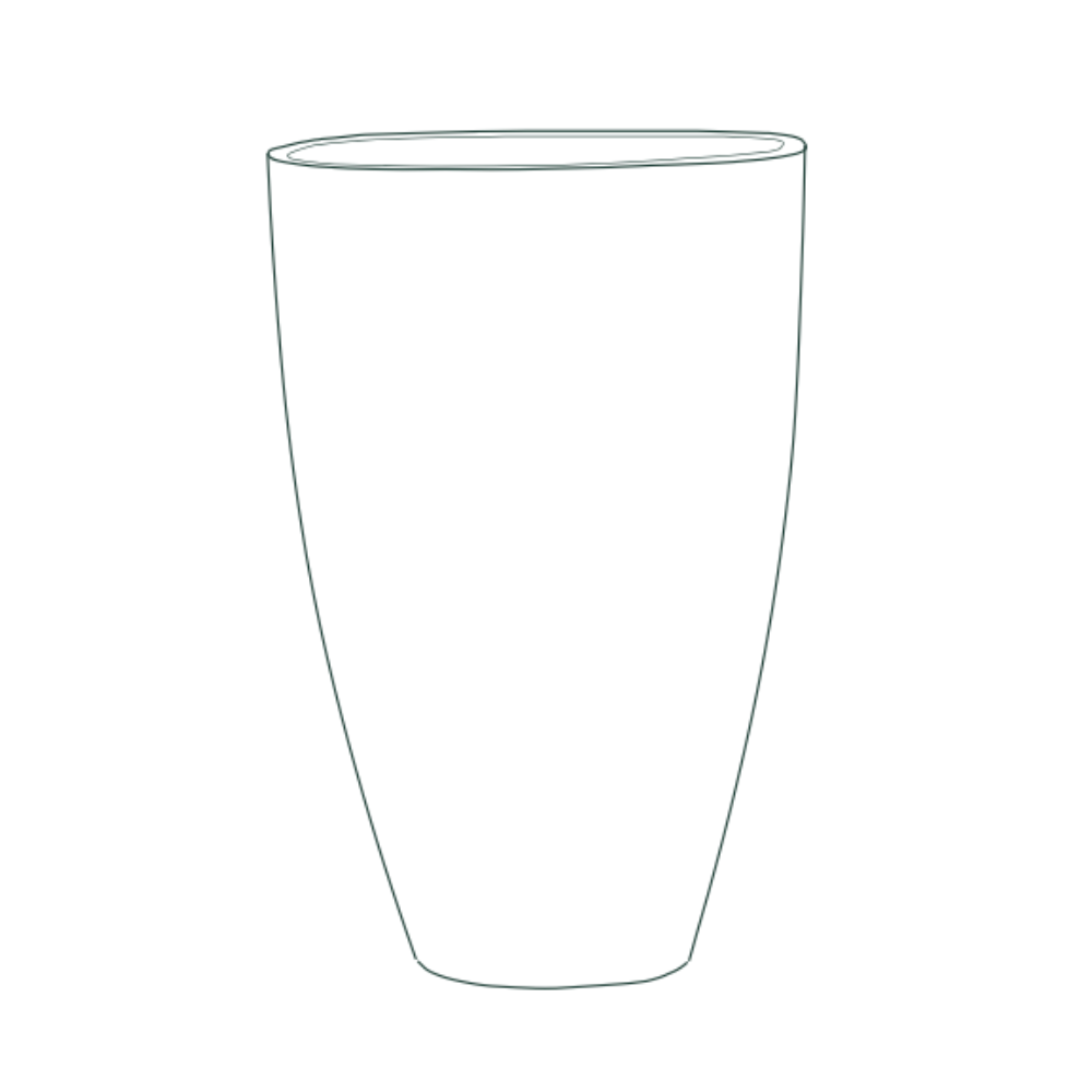 Domani Bergen Töpfe – Ton, Ø40– Ø135 cm