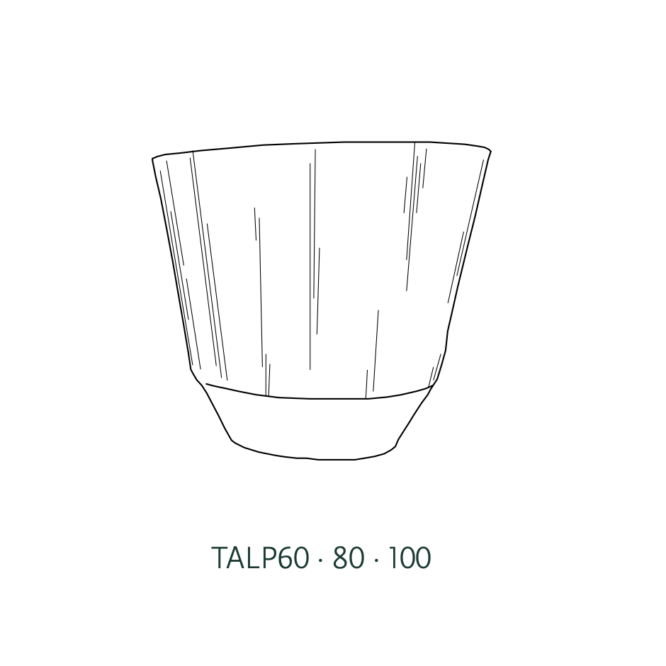 Domani Albi clay planter