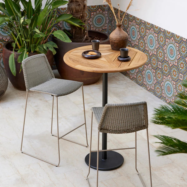 Cane-Line I Go Bartisch 80 cm, rund