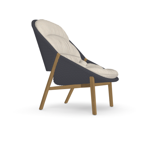 Tribù ELIO Lounge-Sessel mit hoher Rückenlehne