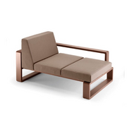 Ego Paris I Kama Lounge Récamiere mit Armlehne rechts