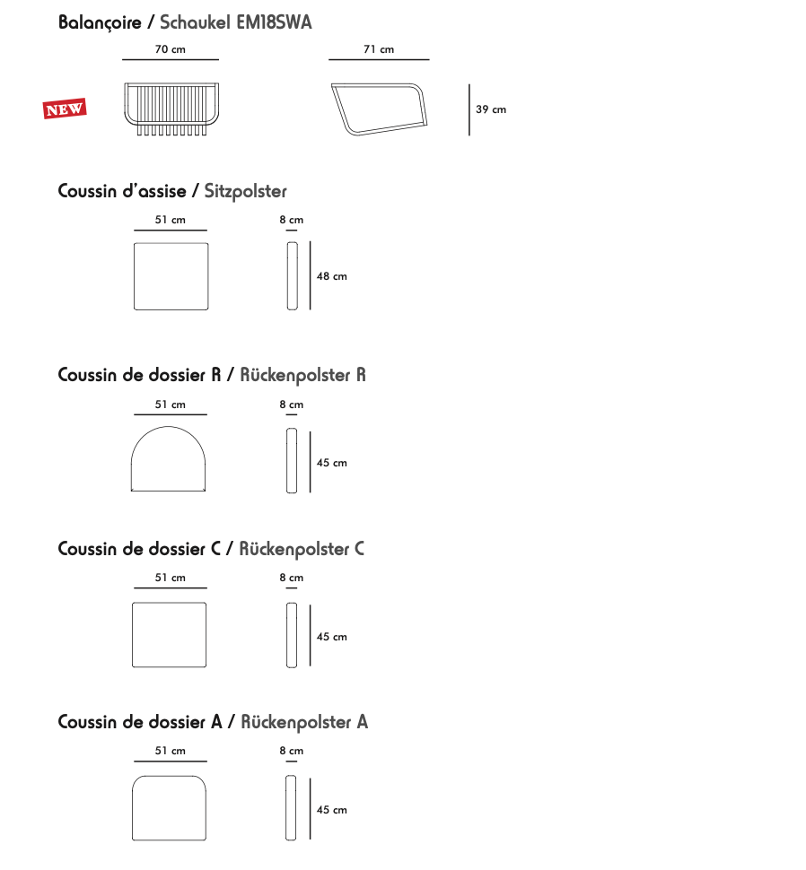 Ego Paris I Sutra Schaukel