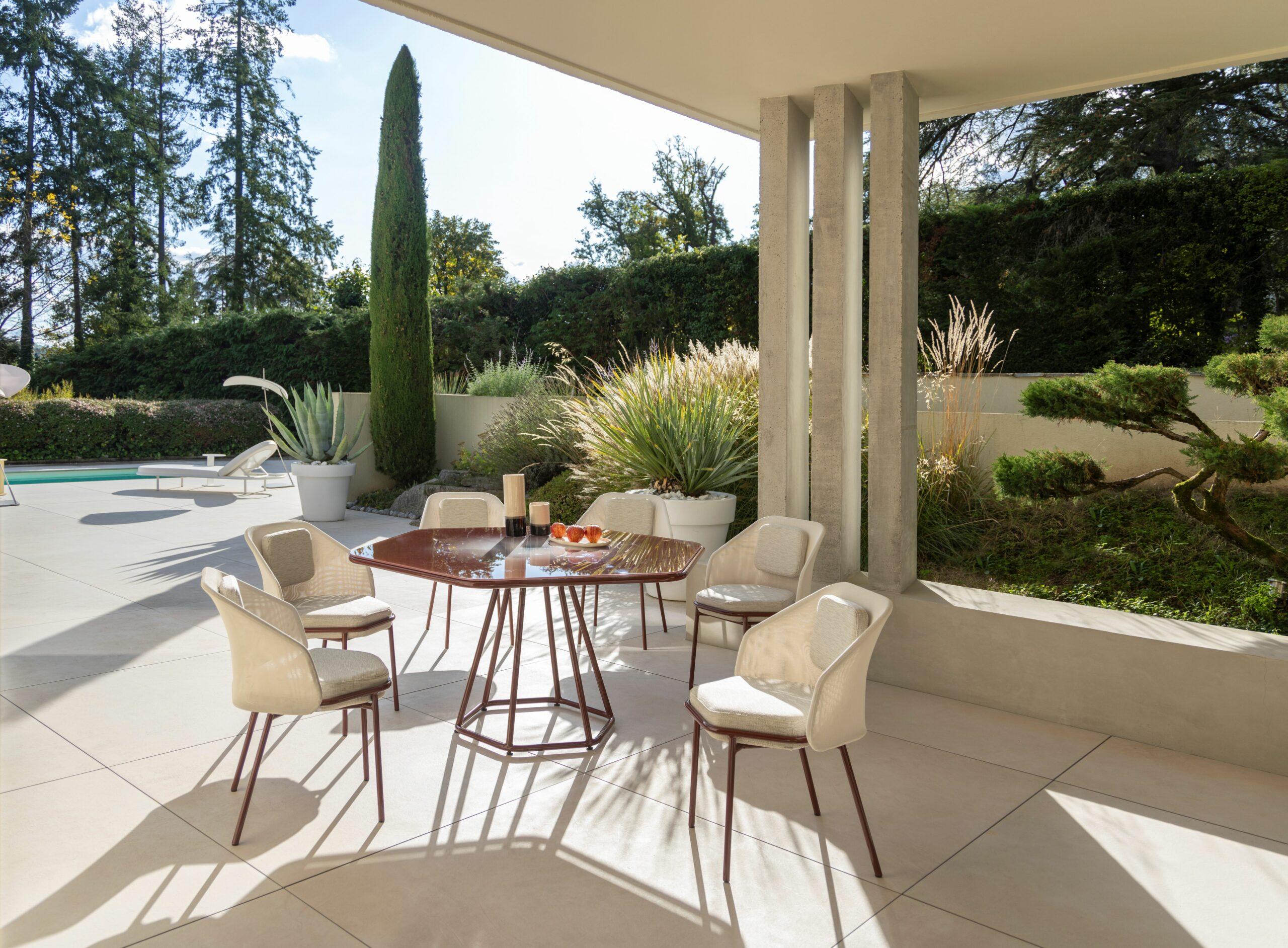 Ego Paris I Hive Esstisch 150 cm, sechseckig