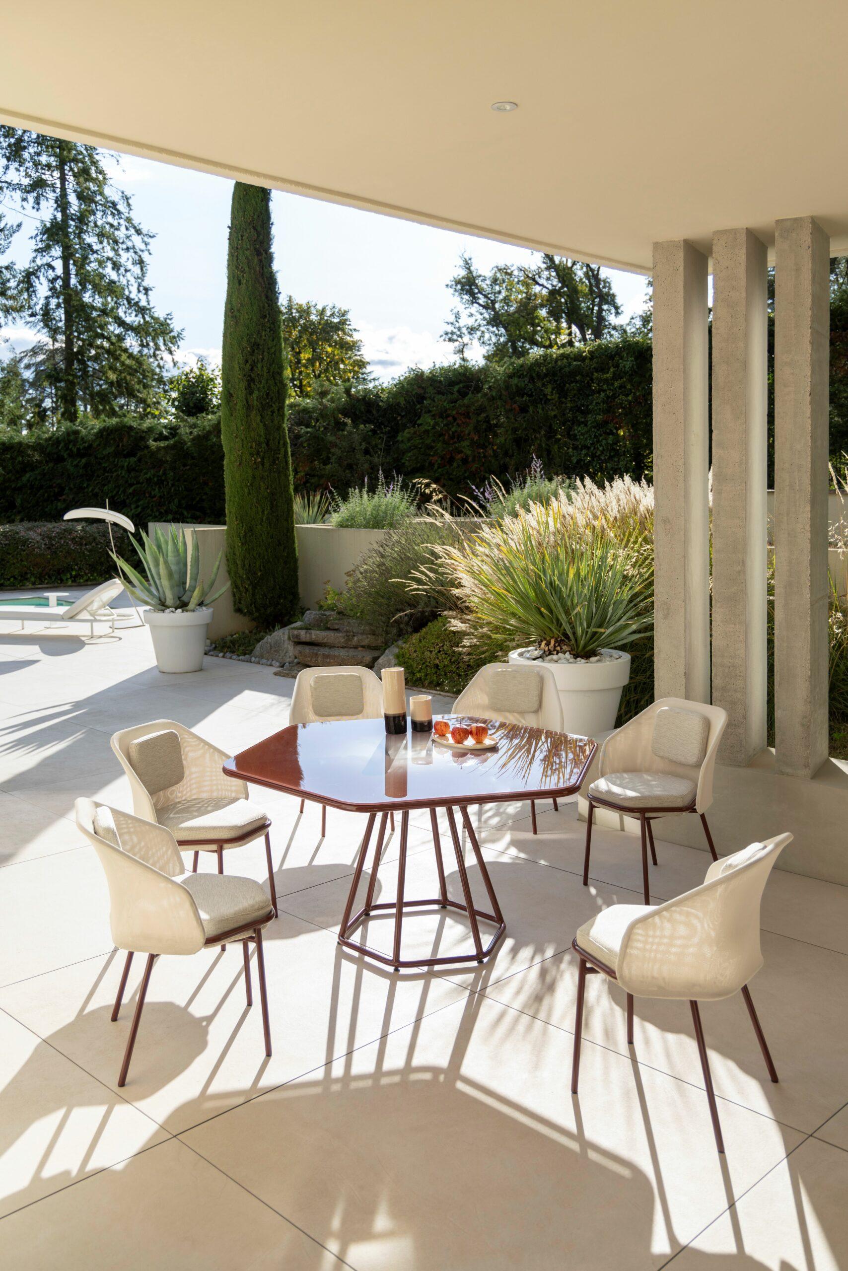 Ego Paris I Hive Esstisch 150 cm, sechseckig