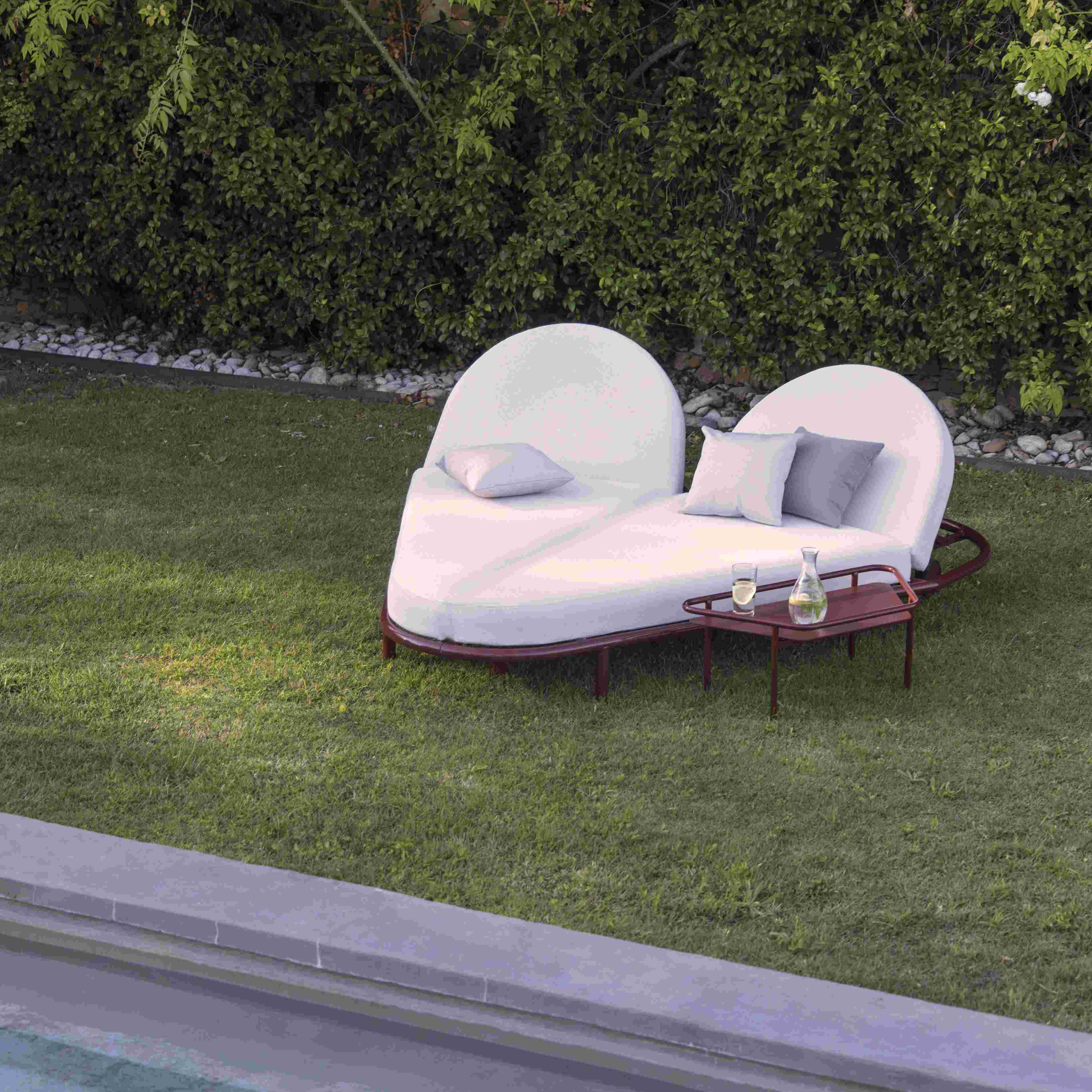 Ego Paris I For Ever herzförmige Doppelliege