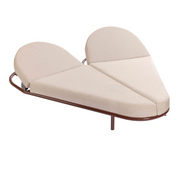 Ego Paris I For Ever herzförmige Doppelliege