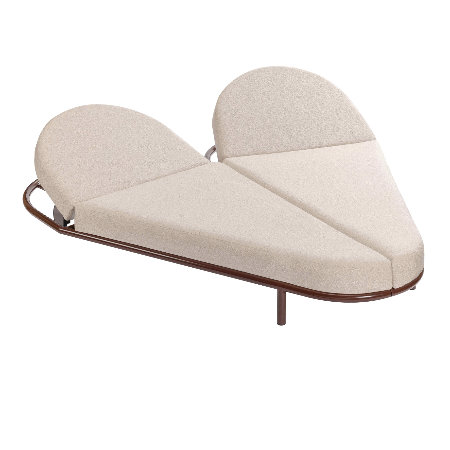 Ego Paris I For Ever heart-shaped double lounger