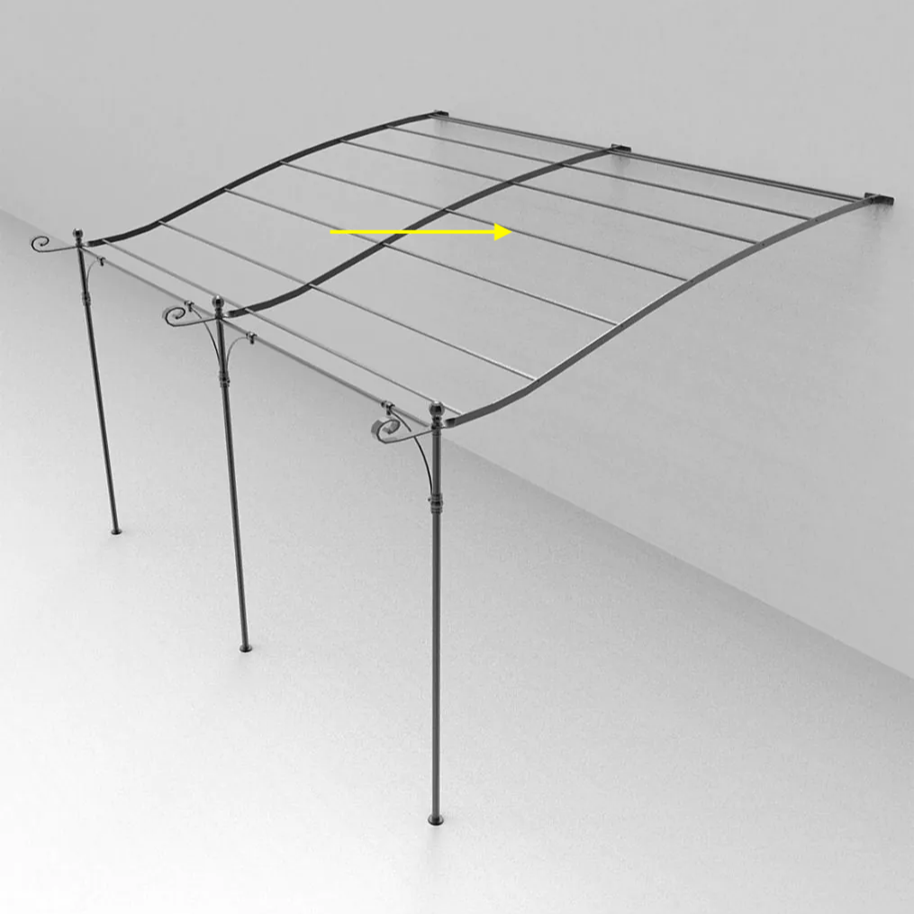 Unopiu I Solaire Ersatz Querstrebe und Distanzelemente