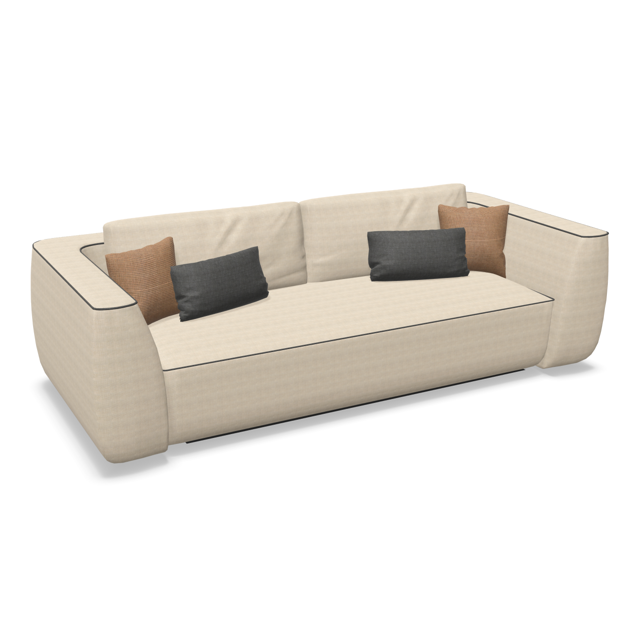 expormim Plump Sofa 235 cm – Bild 5