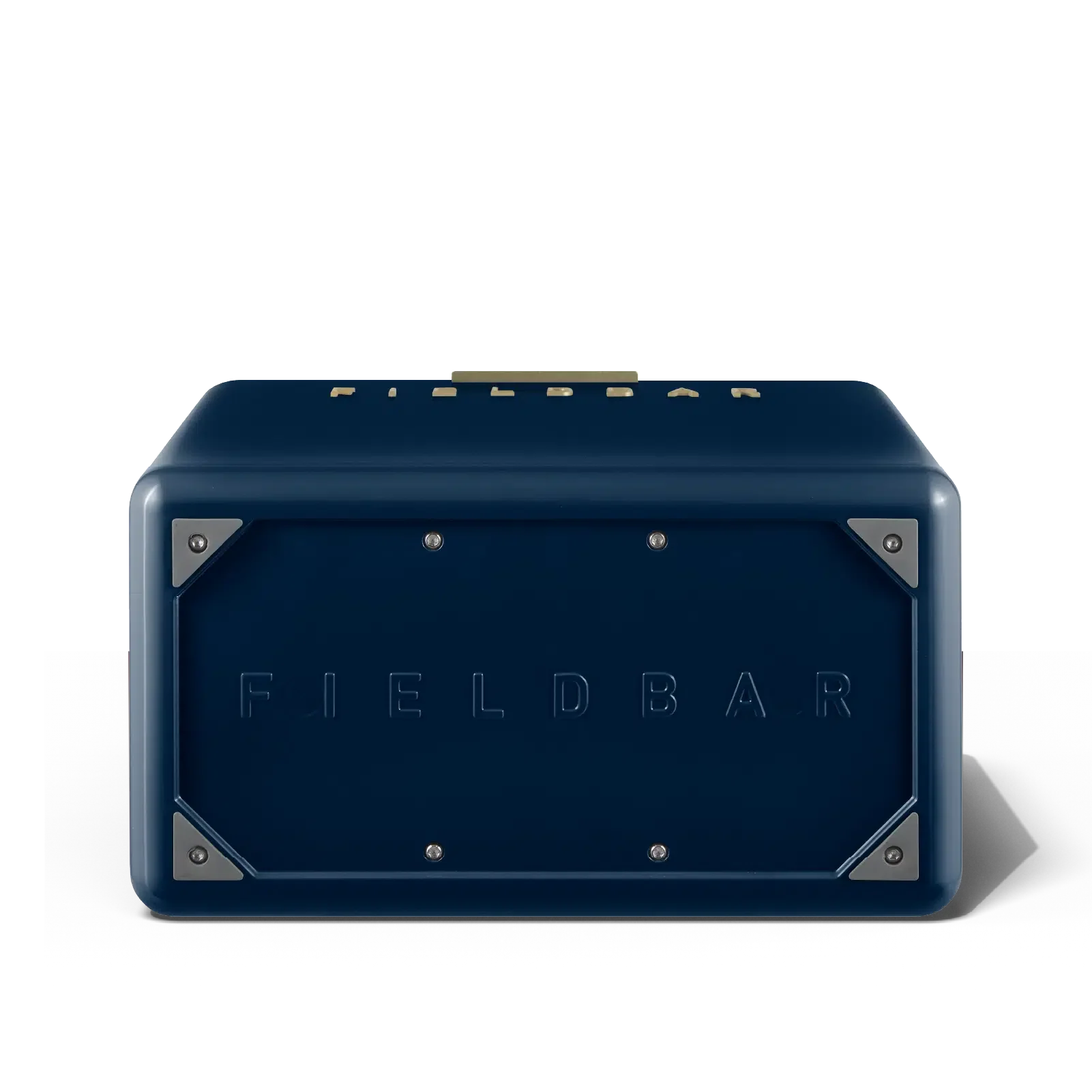 Fieldbar Gin Trunk Sea Boat Blue Unterseite mit Silikonfüßen