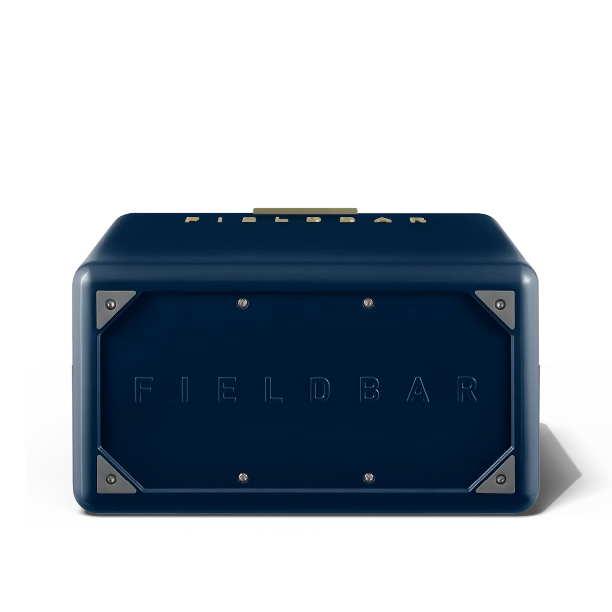 Fieldbar Gin Trunk Sea Boat Blue Unterseite mit Silikonfüßen