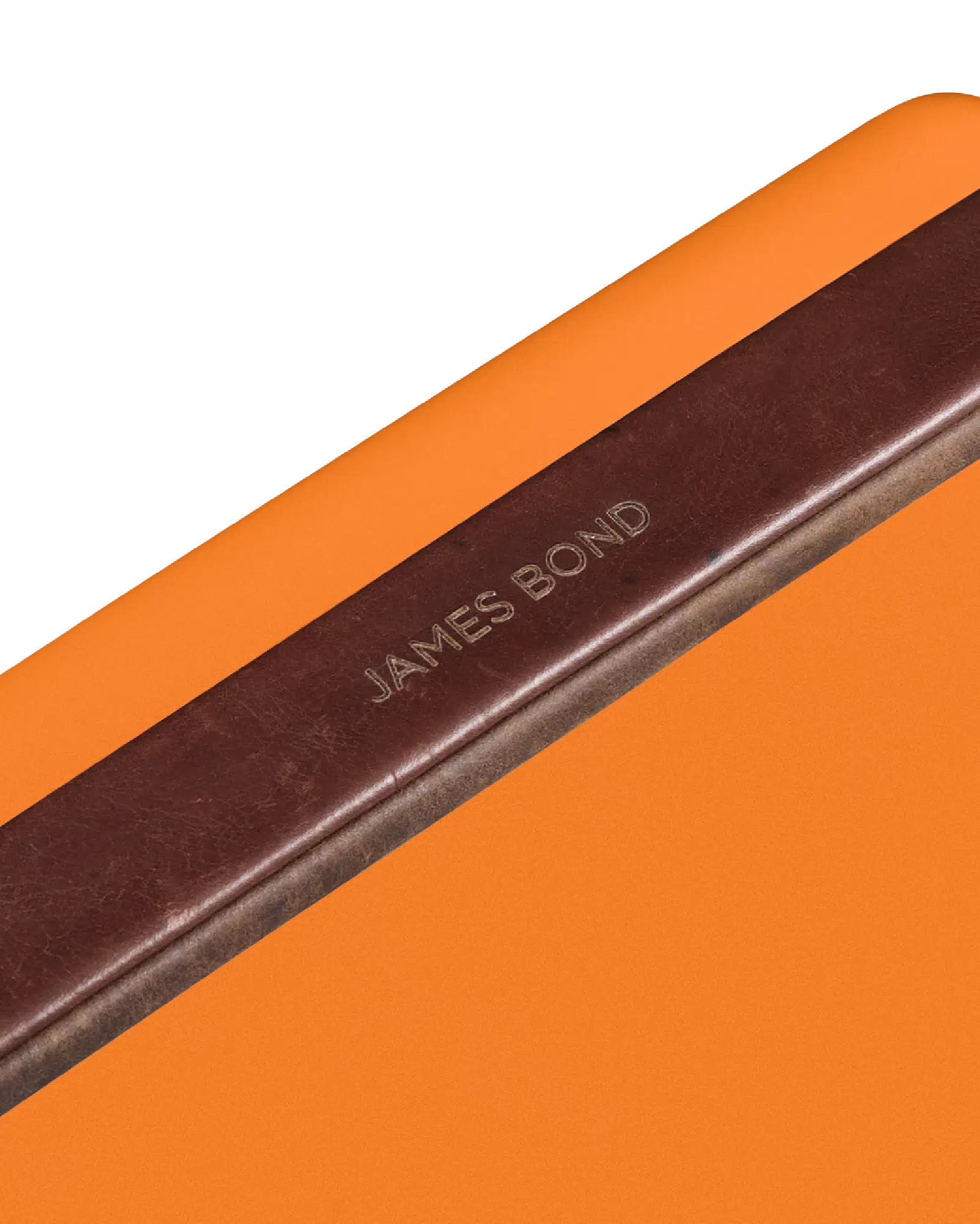 Fieldbar Gin Trunk Orchard Orange mit Personalisierung am Griff