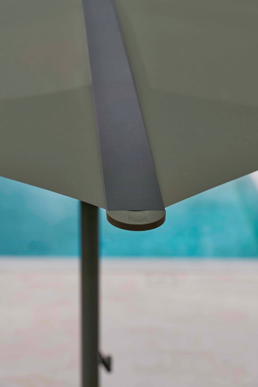 Gandia Blasco I Bali Sonnenschirm 260 cm, quadratisch