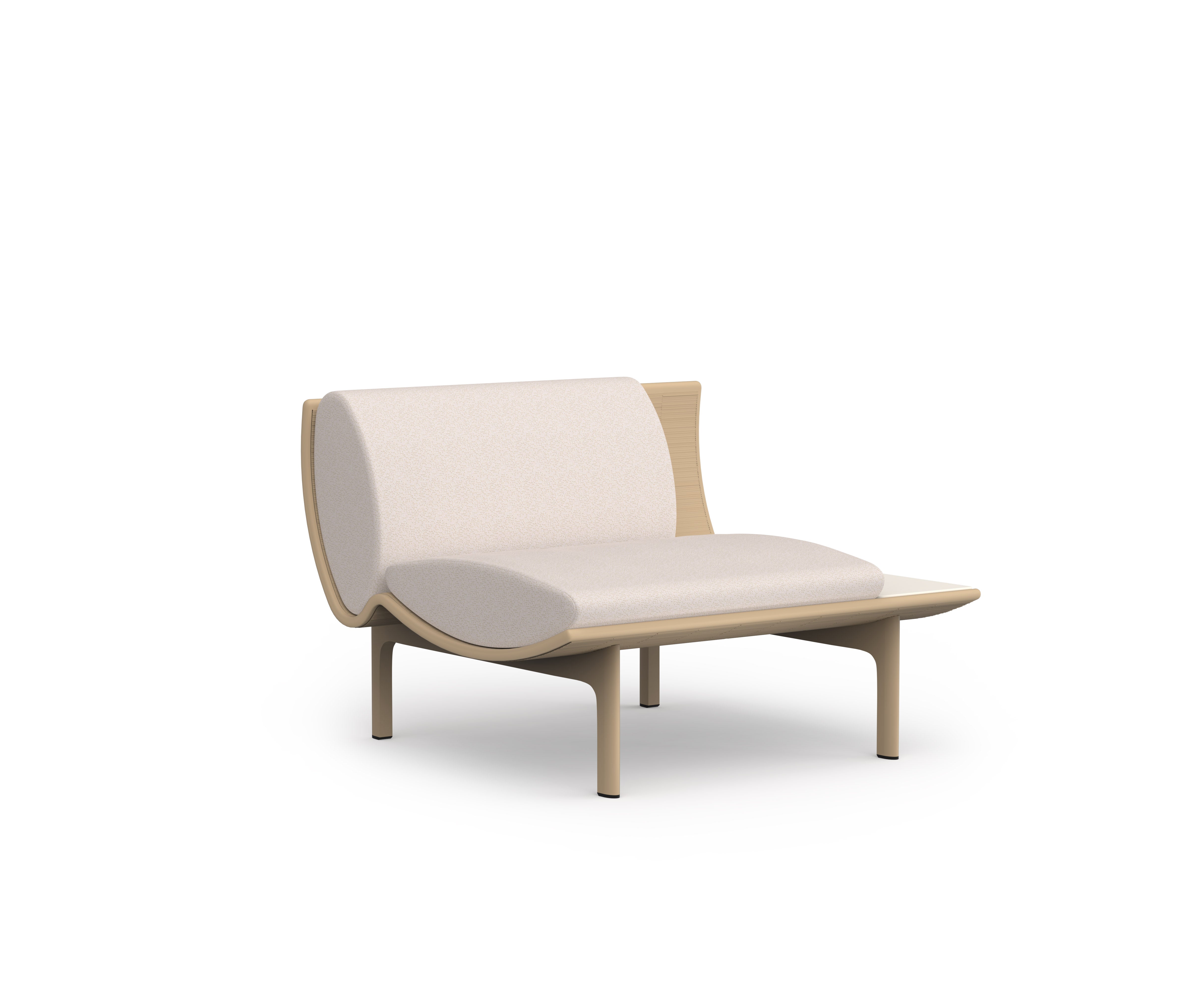 Gandia Blasco I Dunne armchair with side table