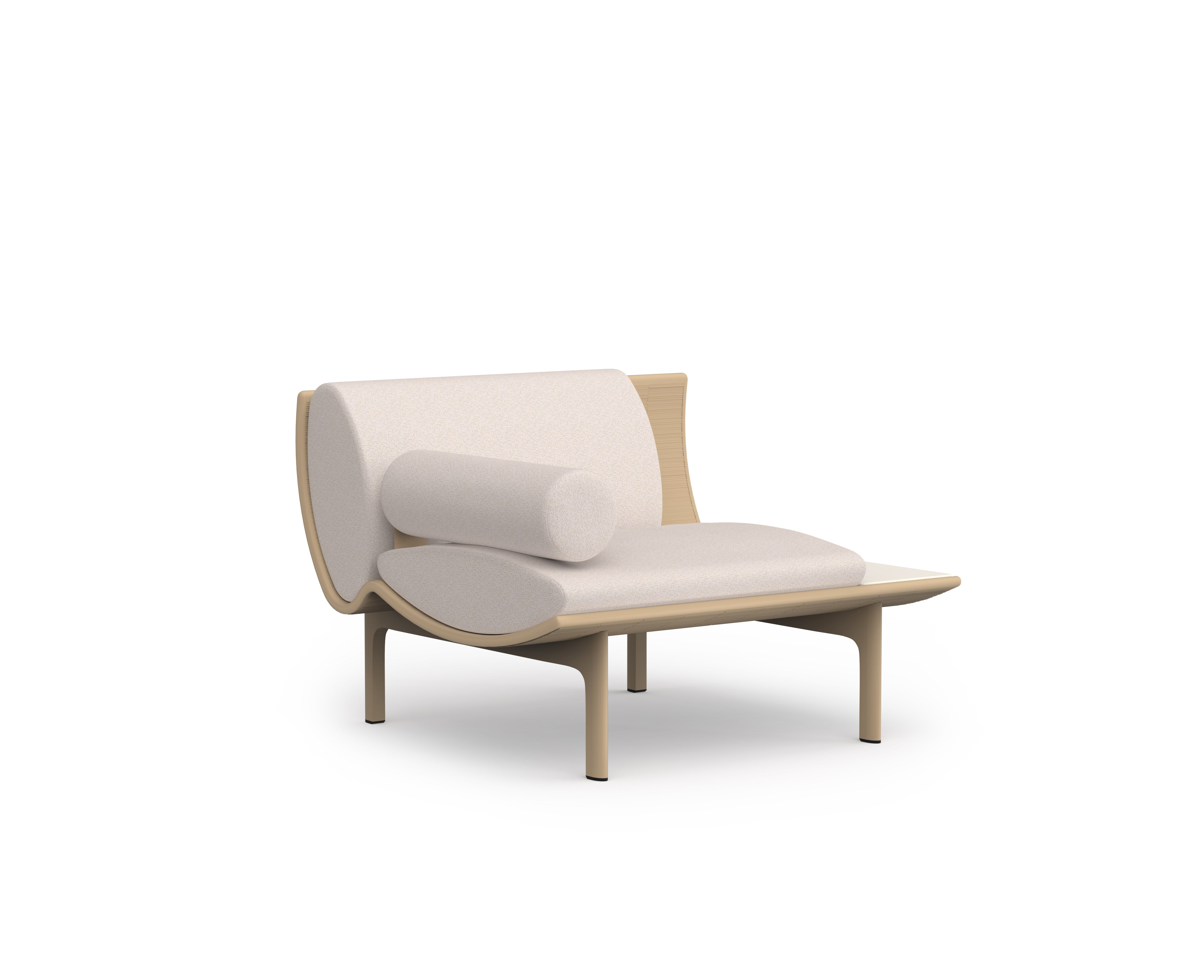 Gandia Blasco I Dunne armchair with side table