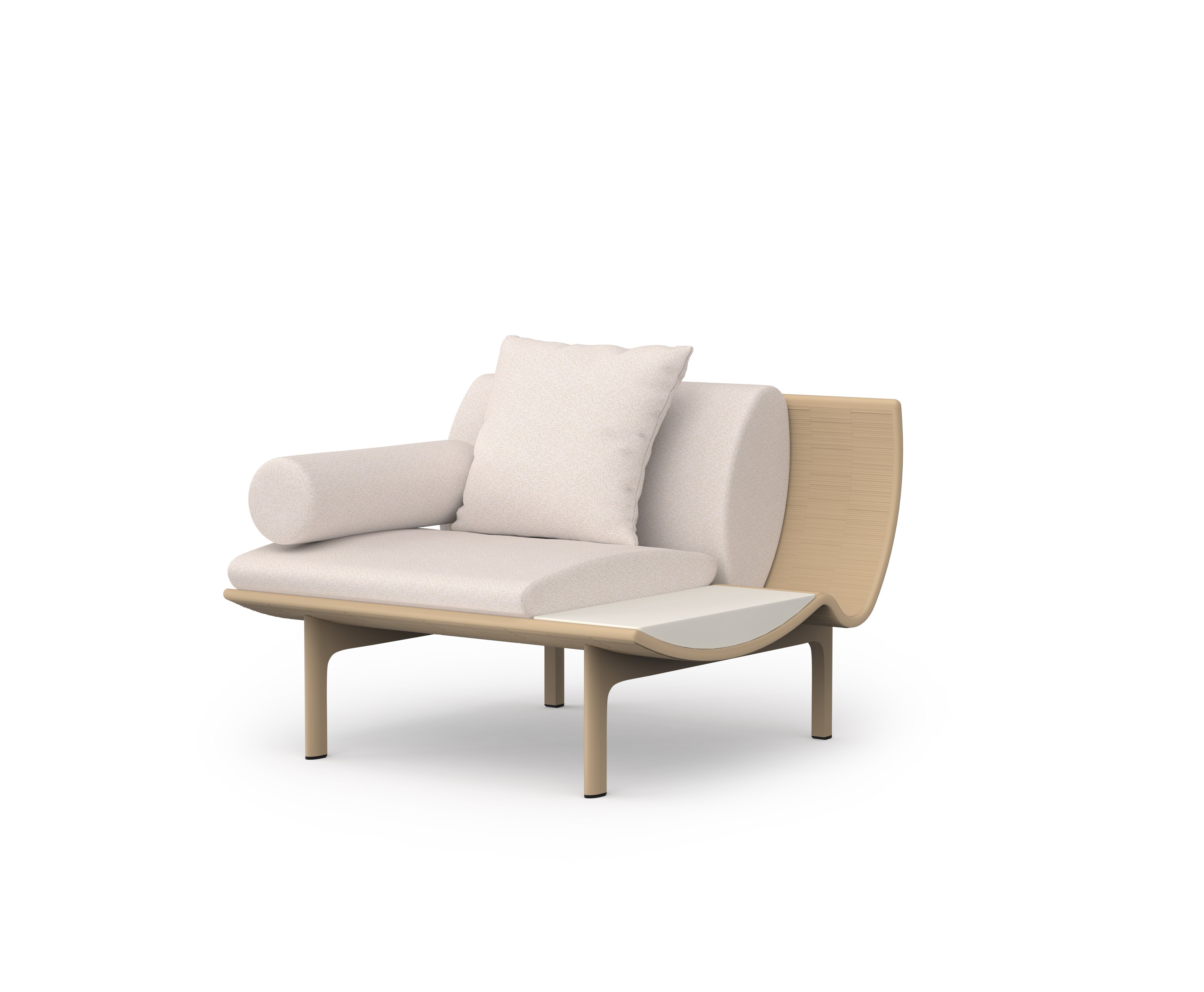 Gandia Blasco I Dunne armchair with side table