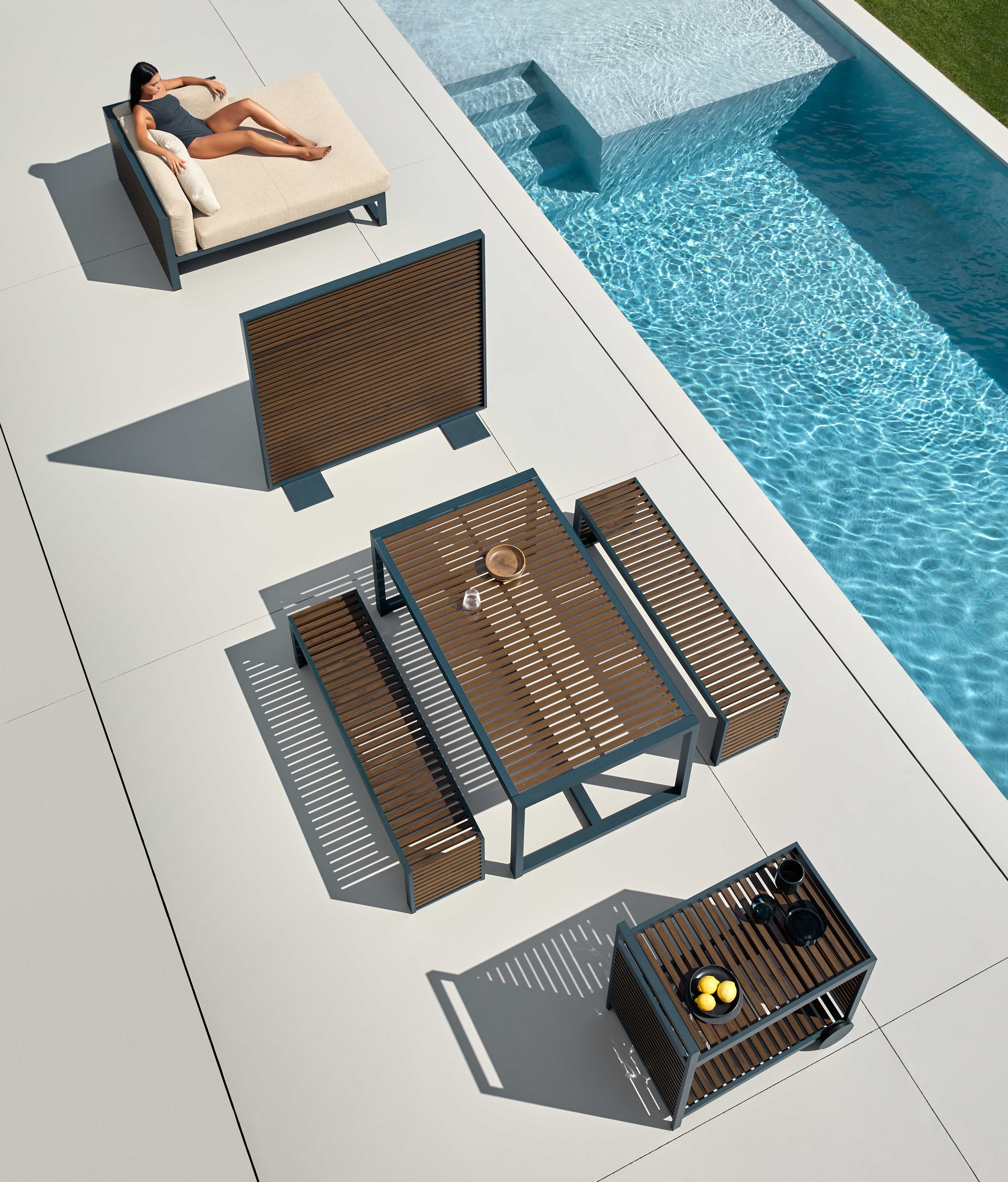 Gandia Blasco I DNA Sitzbank 161 cm