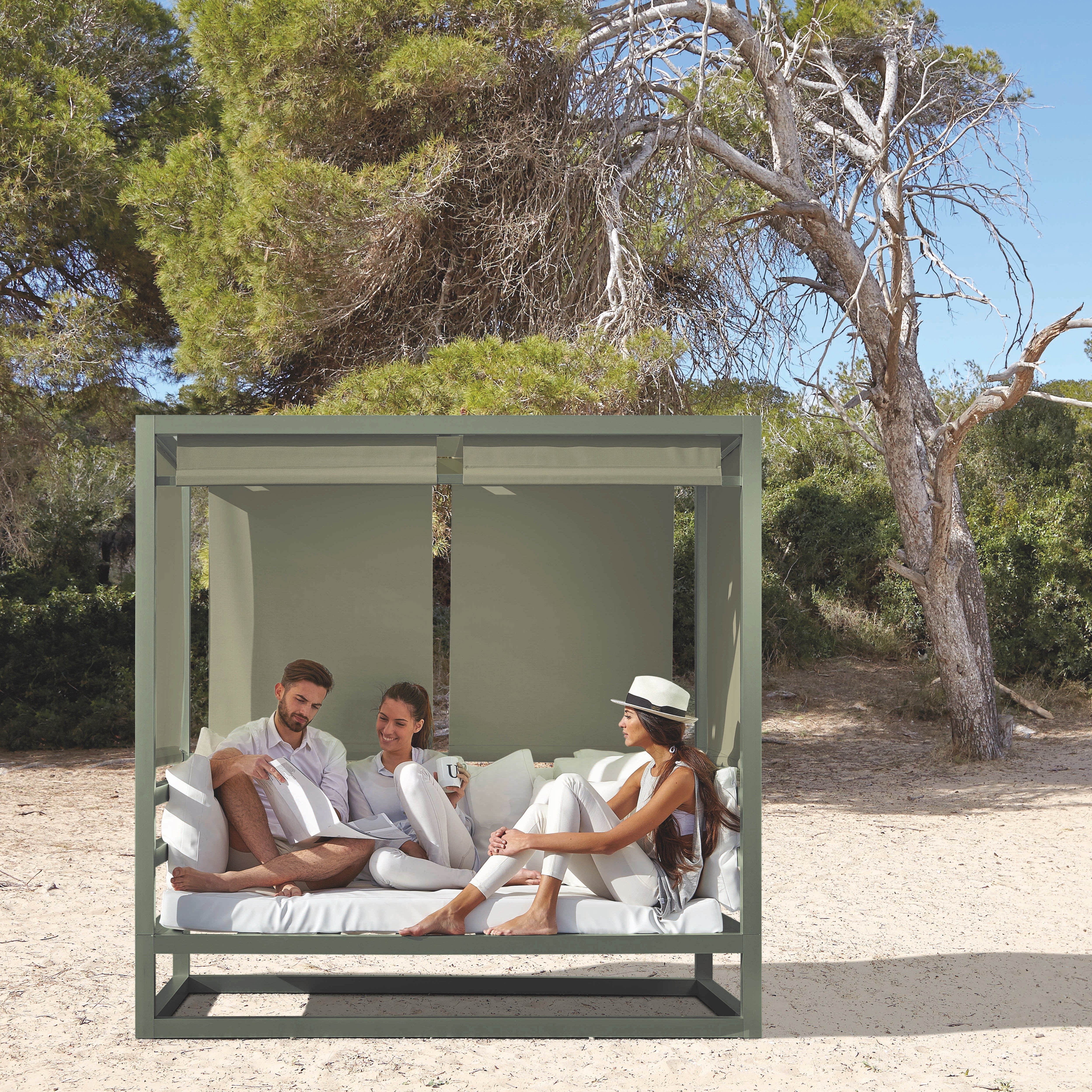 Gandia Blasco | Tres al frescoüberdachtes Sofa