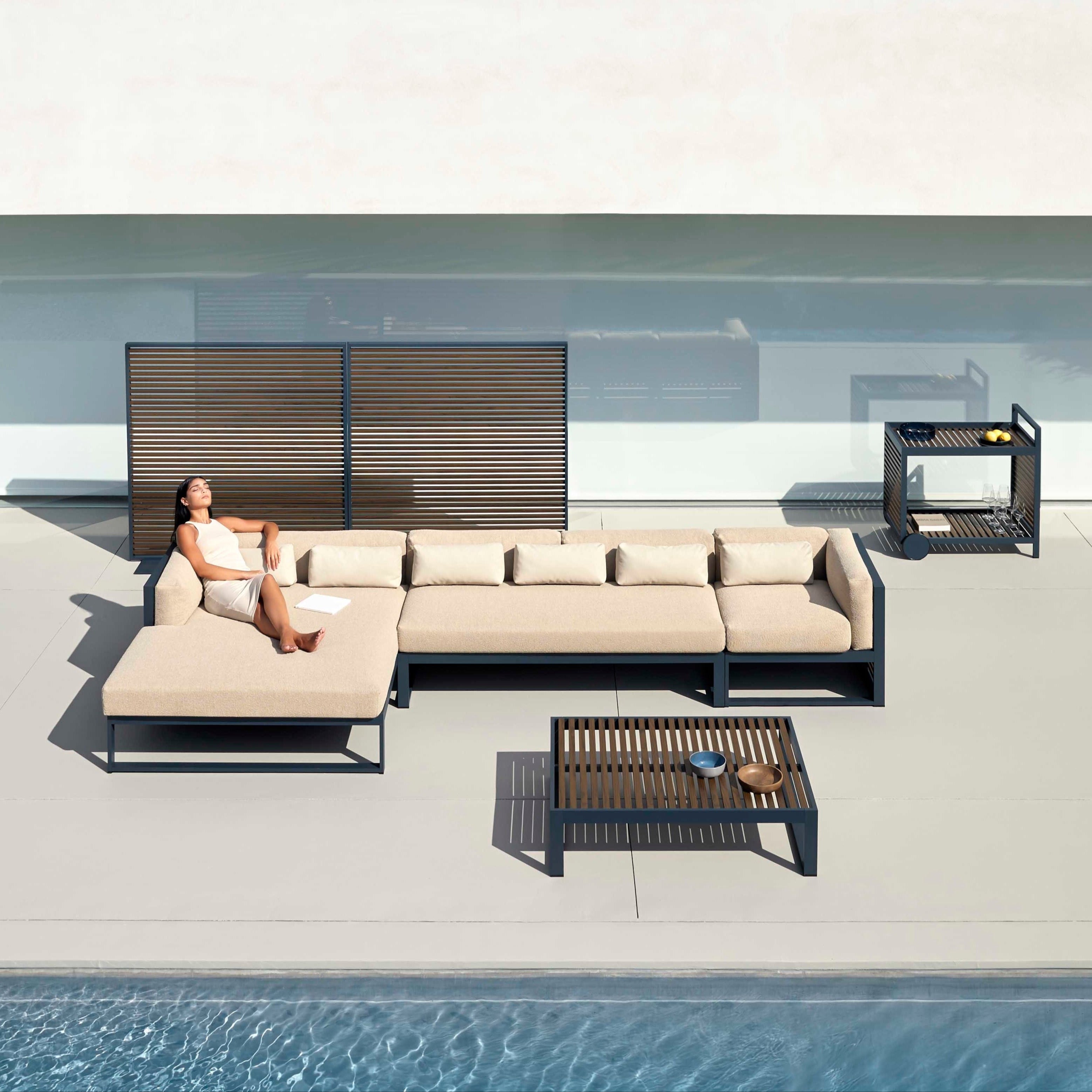 Gandia Blasco I DNA Sectional 2 XL Chaiselongue links