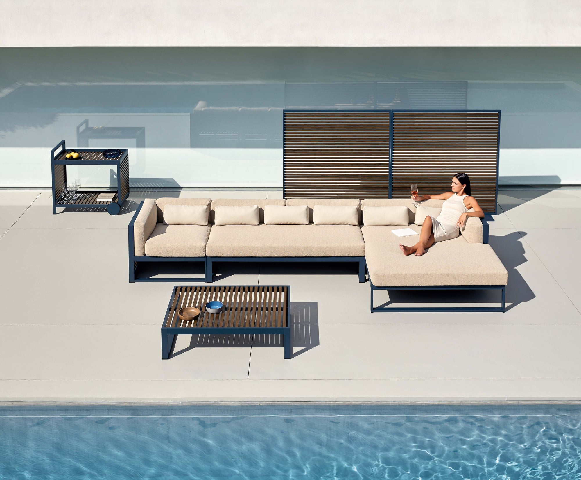 Gandia Blasco I DNA Sectional 2 XL Chaiselongue rechts