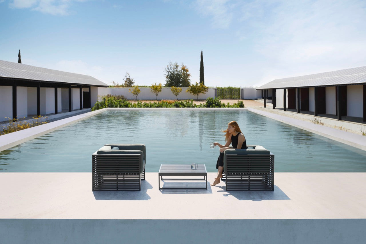 Gandia Blasco I DNA Loungetisch 91 cm, quadratisch