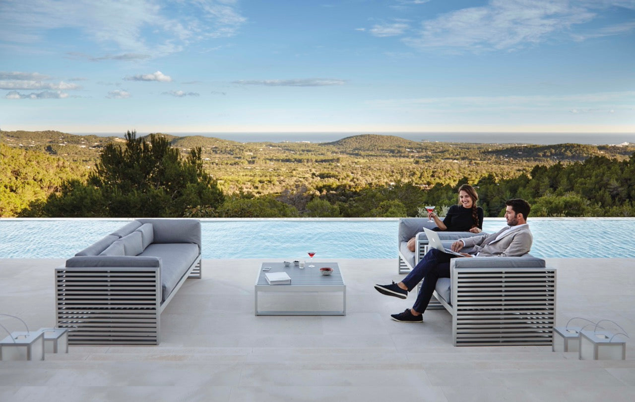 Gandia Blasco I DNA Loungetisch 91 cm, quadratisch