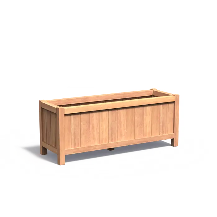 Das Pflanzgefäß benötigt keine Behandlung und bleibt über Jahre hinweg funktional und schön.