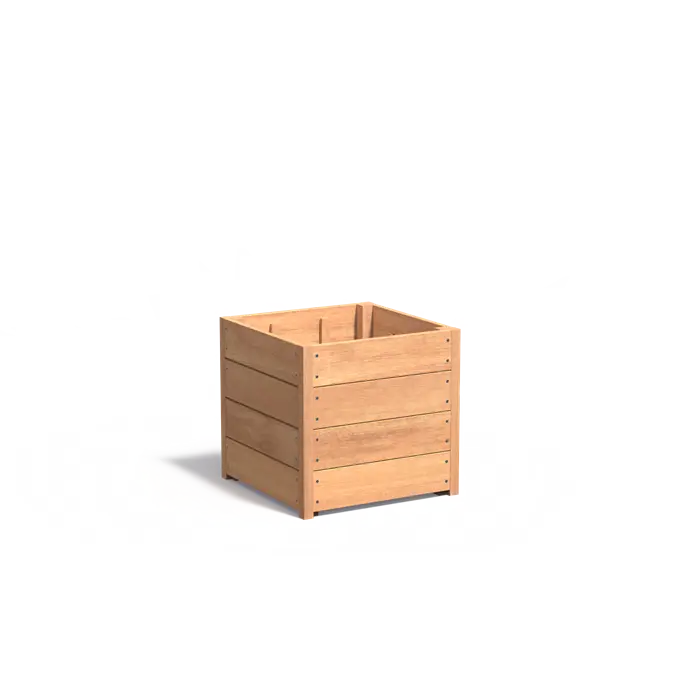 Adezz I Carrez aus Hartholz, quadratisch