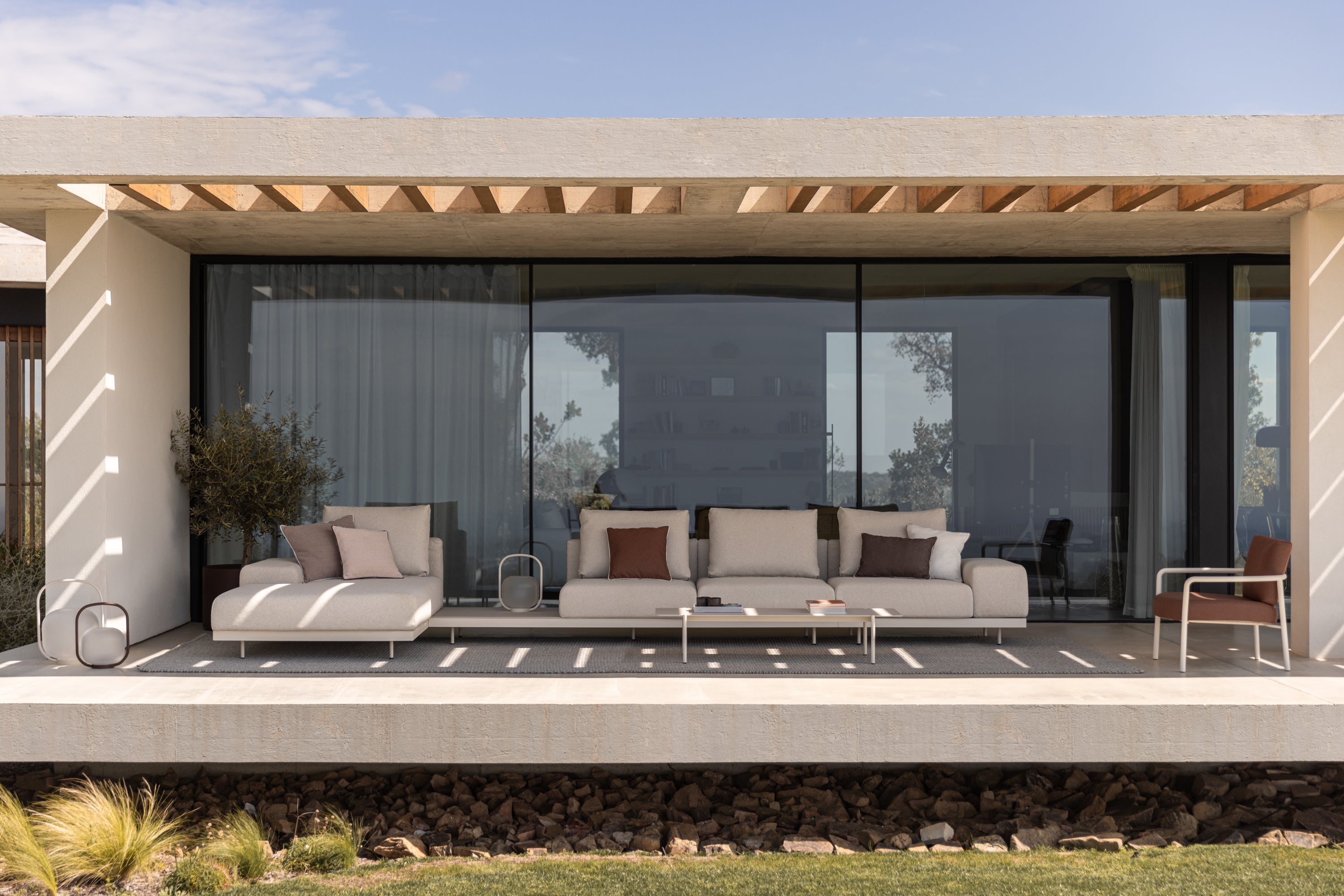 Todus I Dongo modularer Ecksofa 130 cm