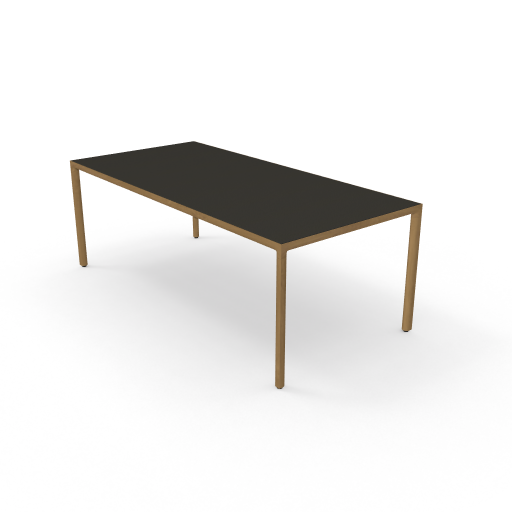 Tribu I Illum Teak Dining Table 212 cm, rectangular