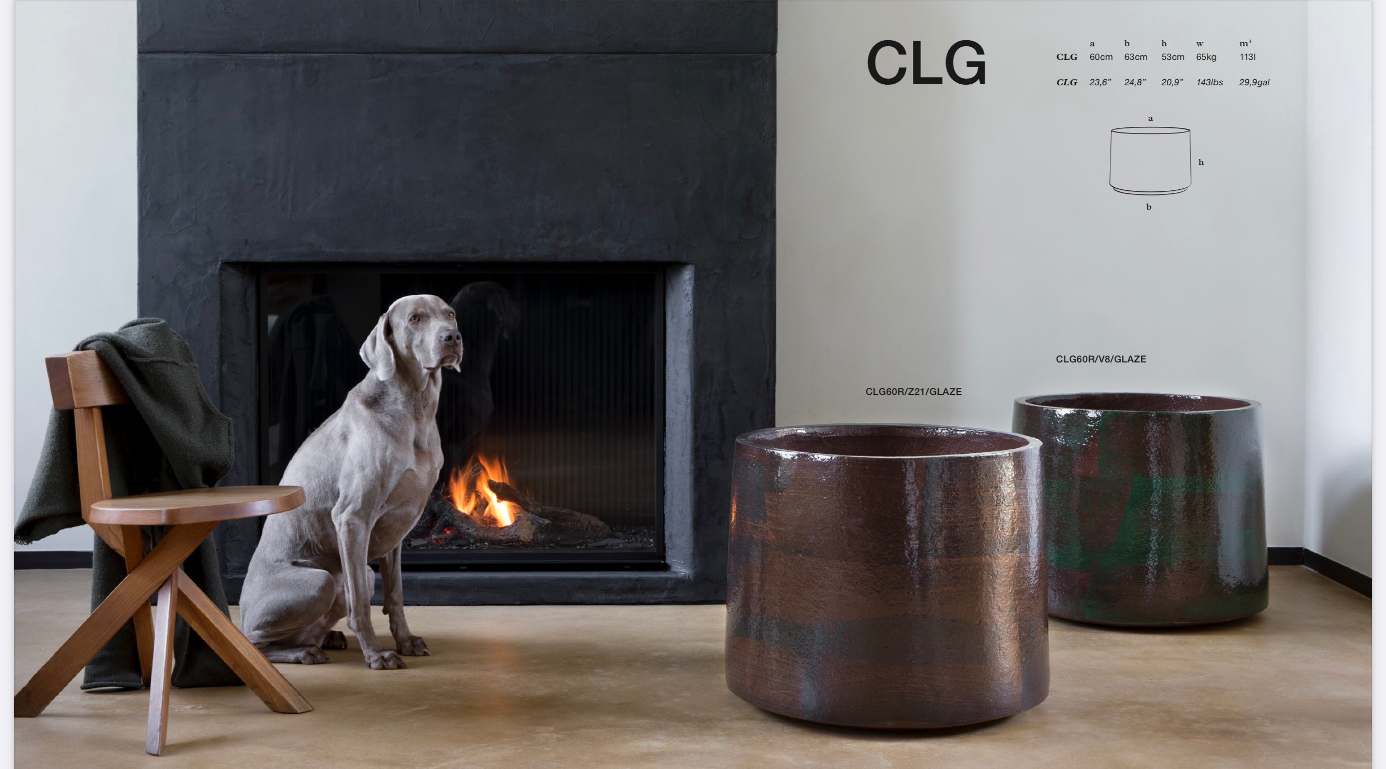 Atelier Vierkant steht für exklusive Handwerkskunst – das CLG Pflanzgefäß ist ein hochwertiges Produkt, das in Ihrem Garten für stilvolle Akzente sorgt.