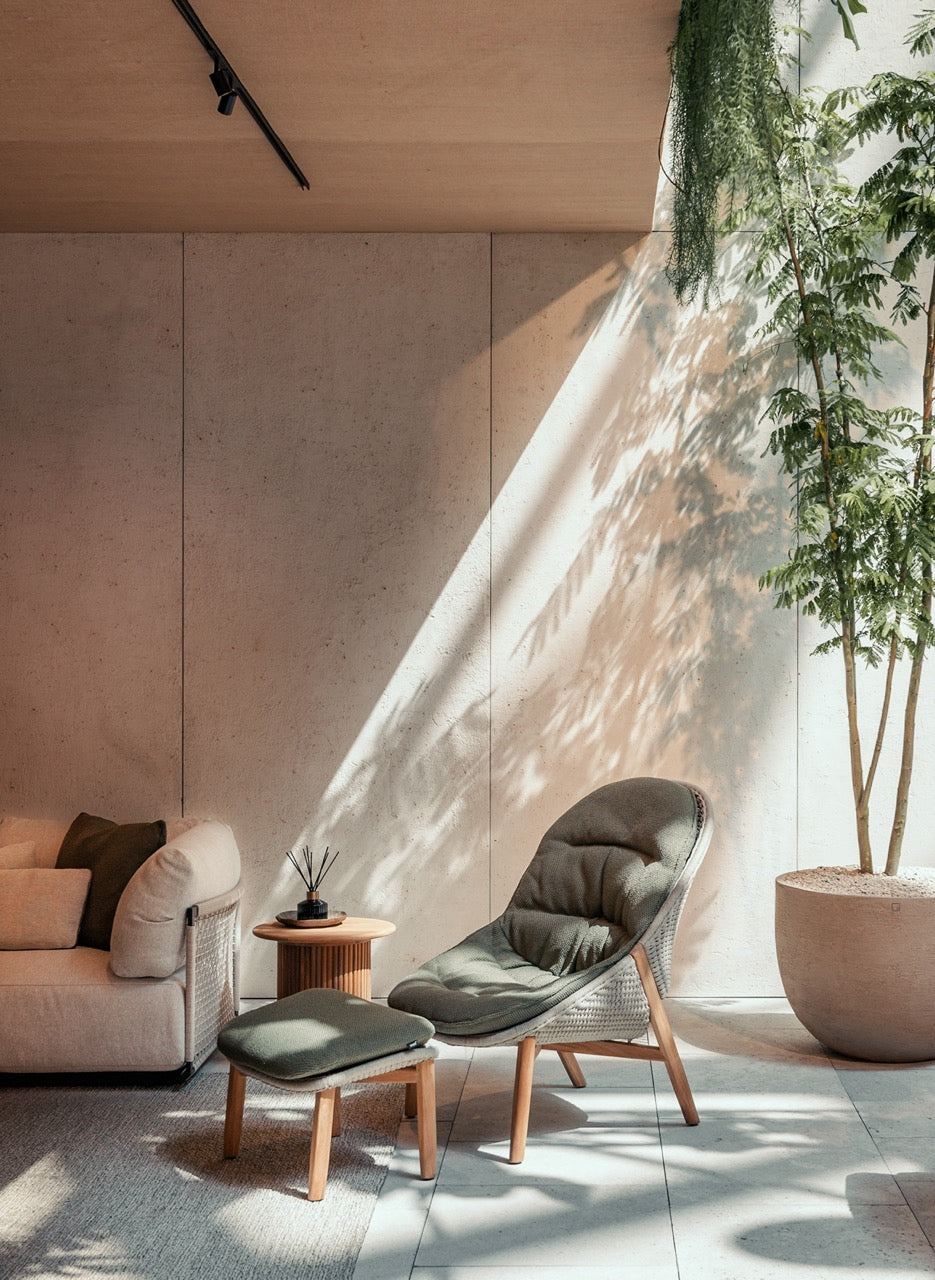 Tribù Elio Loungesessel hohe Lehne – Garten‑Stuhl