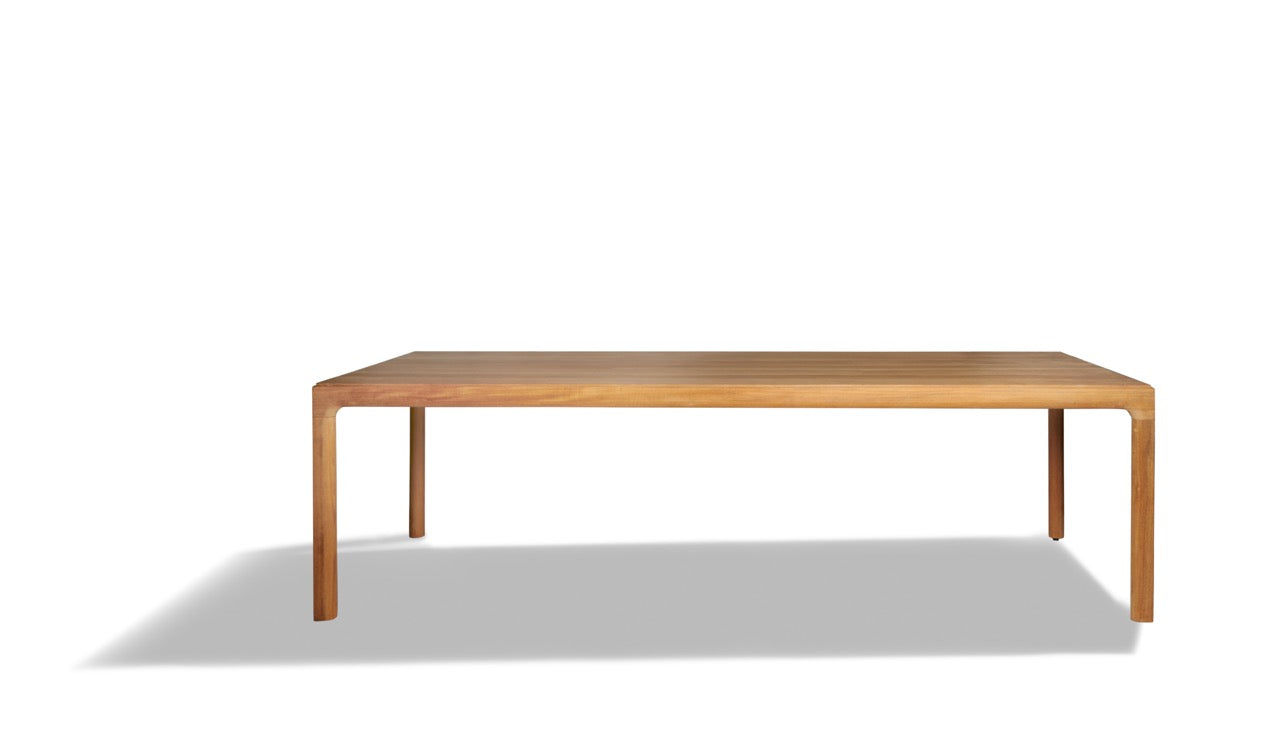 Tribu I Illum Teak Dining Table 267 cm, rectangular