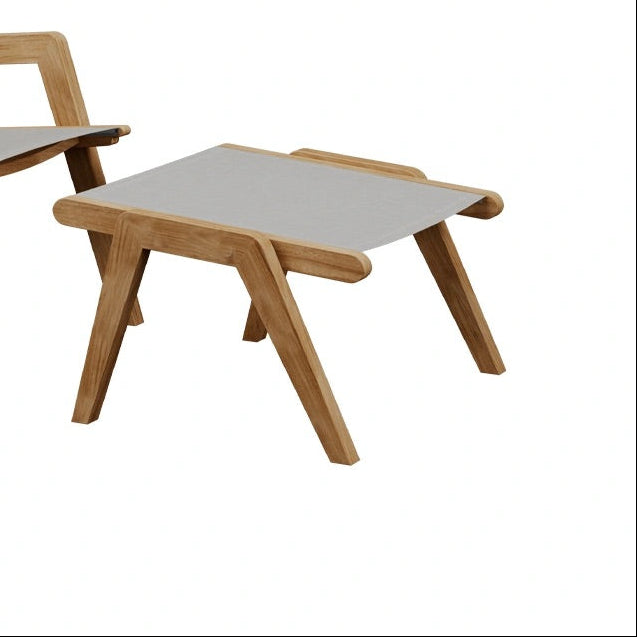 Traditional Teak I Kate Stool for Lounge Chair