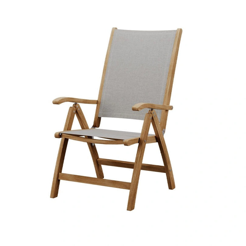 Traditional Teak Kate Hochlehner mit verstellbarer Rückenlehne