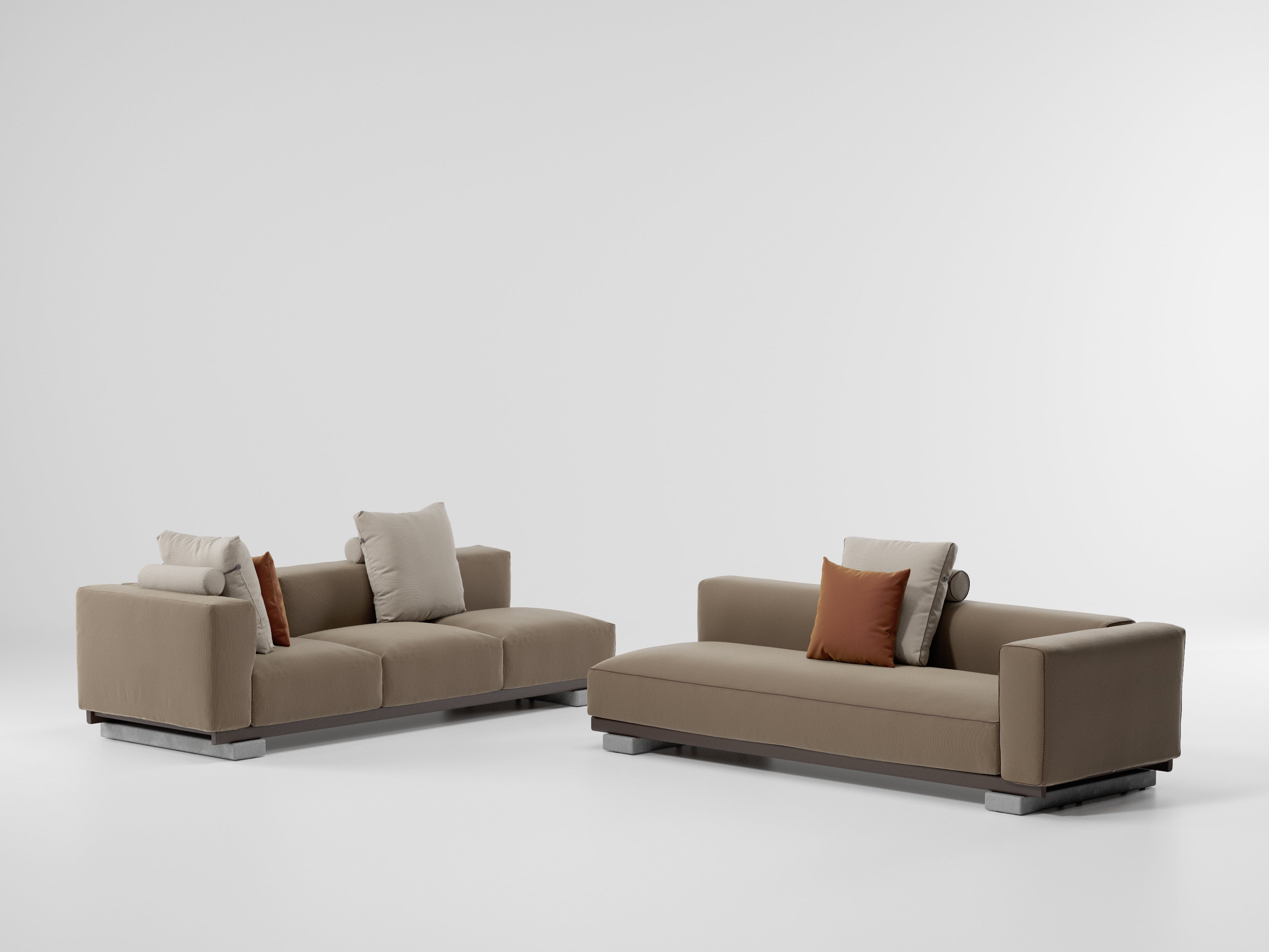 Kettal I Molo Right Corner 3-Seater