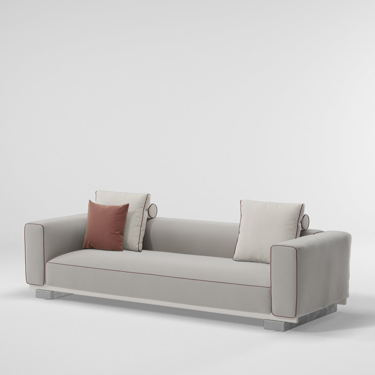 Kettal I Molo 3-Sitzer Sofa 272 cm