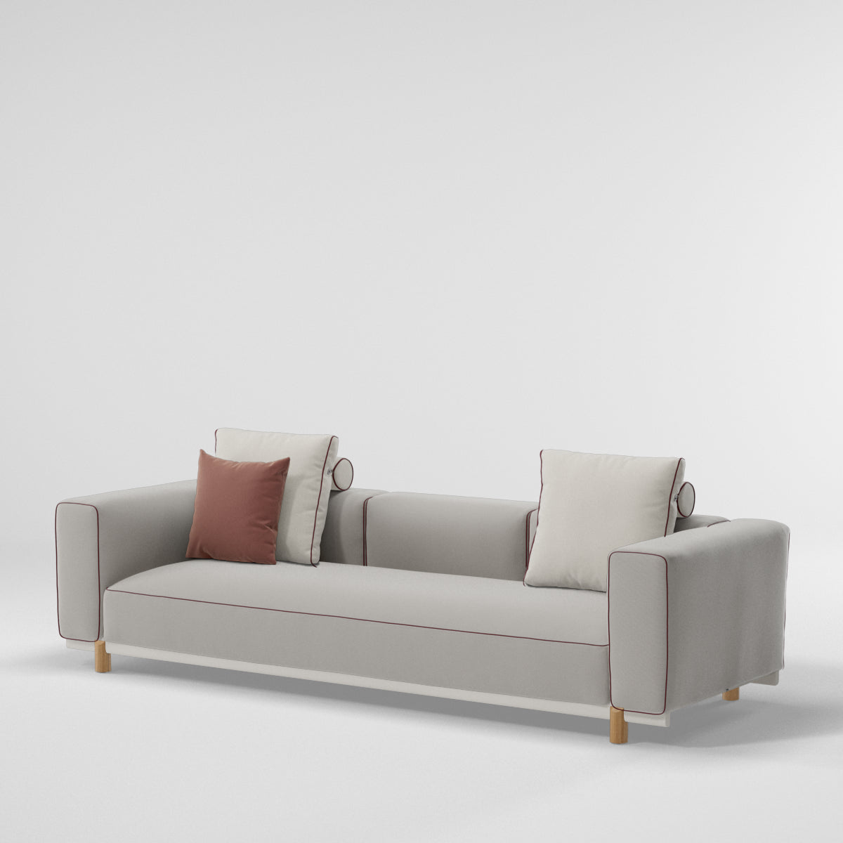 Kettal I Molo 3-Sitzer Sofa 272 cm