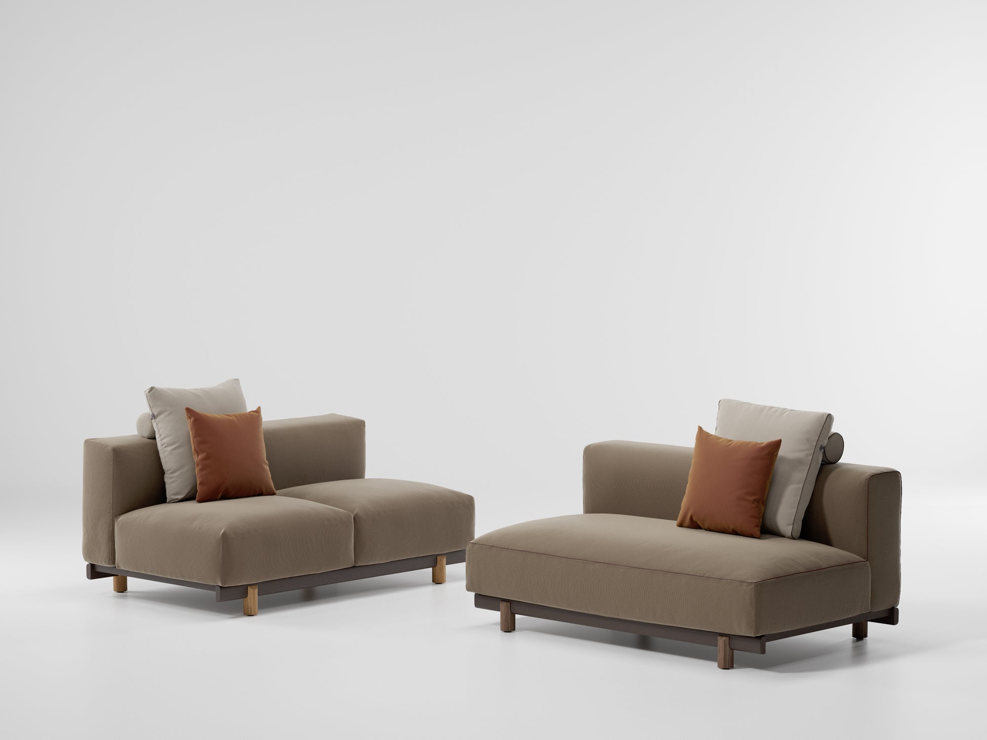 Kettal I Molo Centre 2-Seater