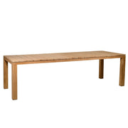 Tribu I Kos dining table made of teak wood, 266 cm, rectangular