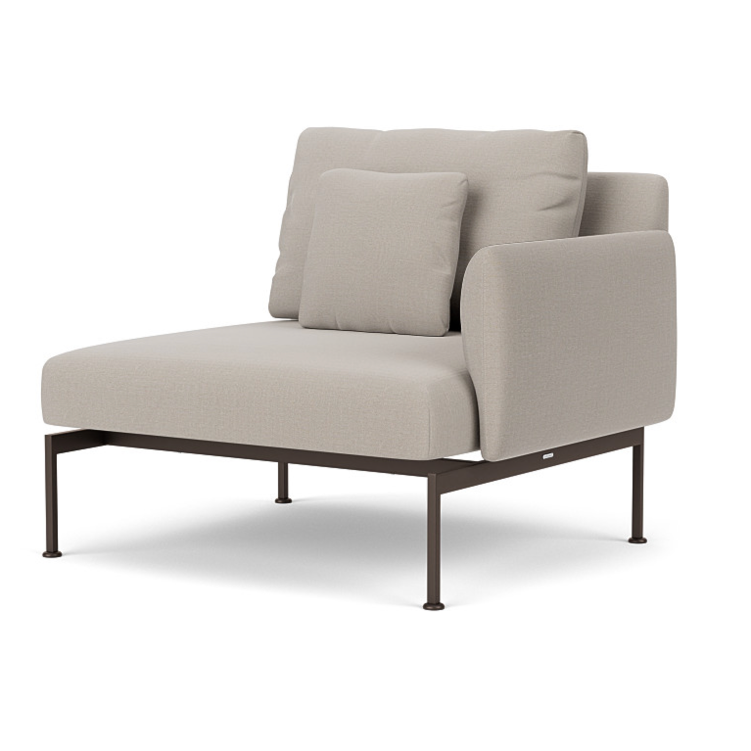 Barlow Tyrie I Layout Deep Seating Endmodul mit niedriger Armlehne