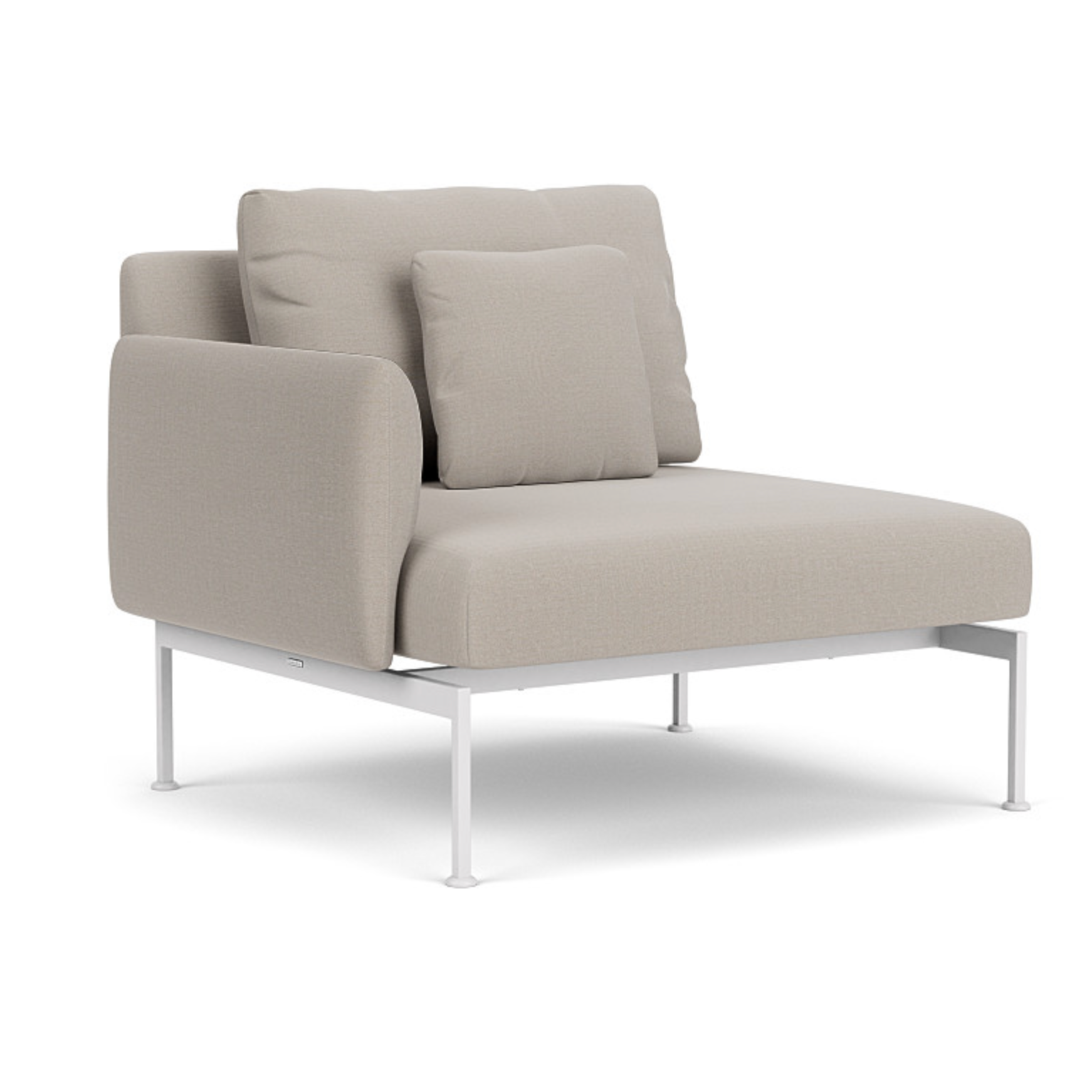 Barlow Tyrie I Layout Deep Seating Endmodul mit niedriger Armlehne