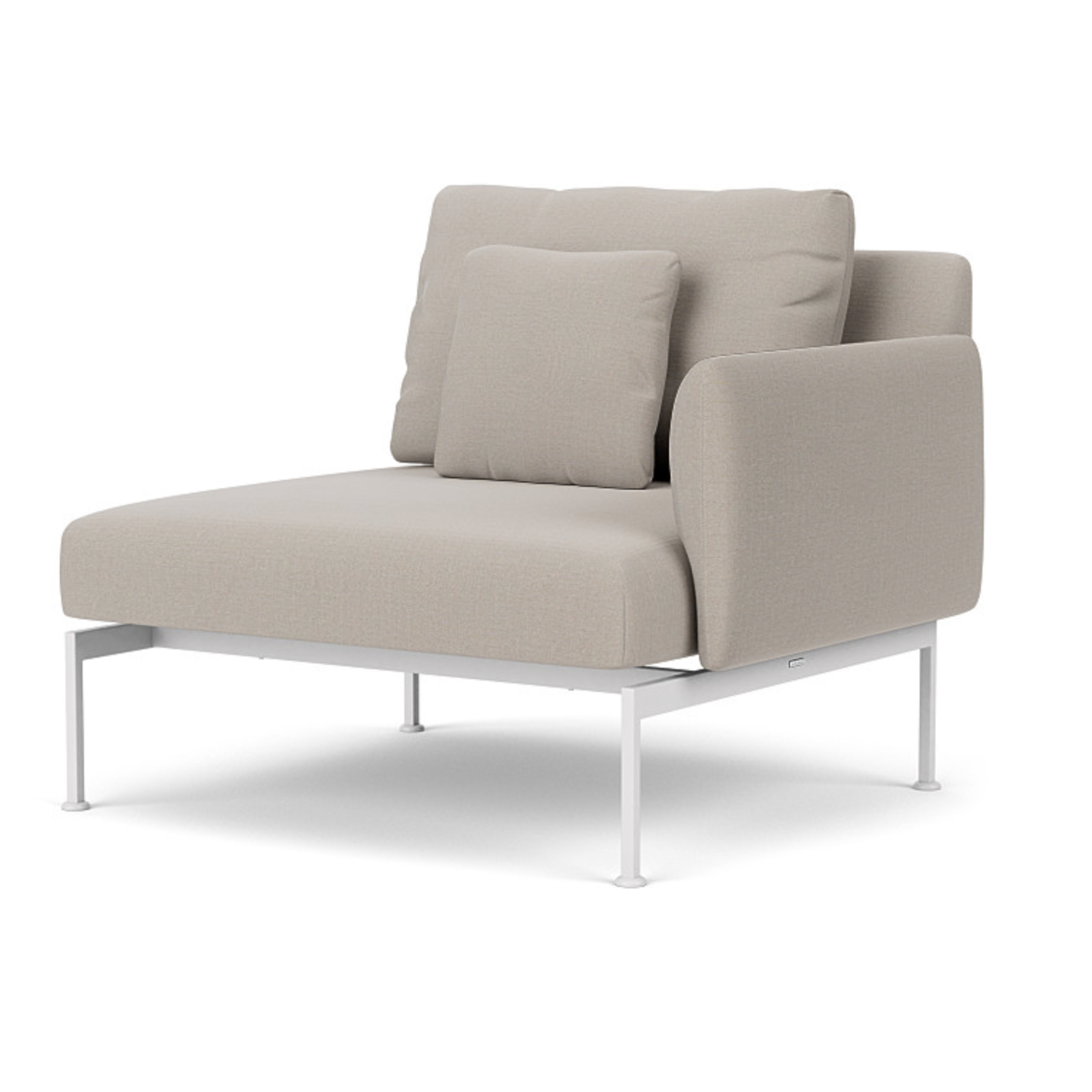 Barlow Tyrie I Layout Deep Seating Endmodul mit niedriger Armlehne