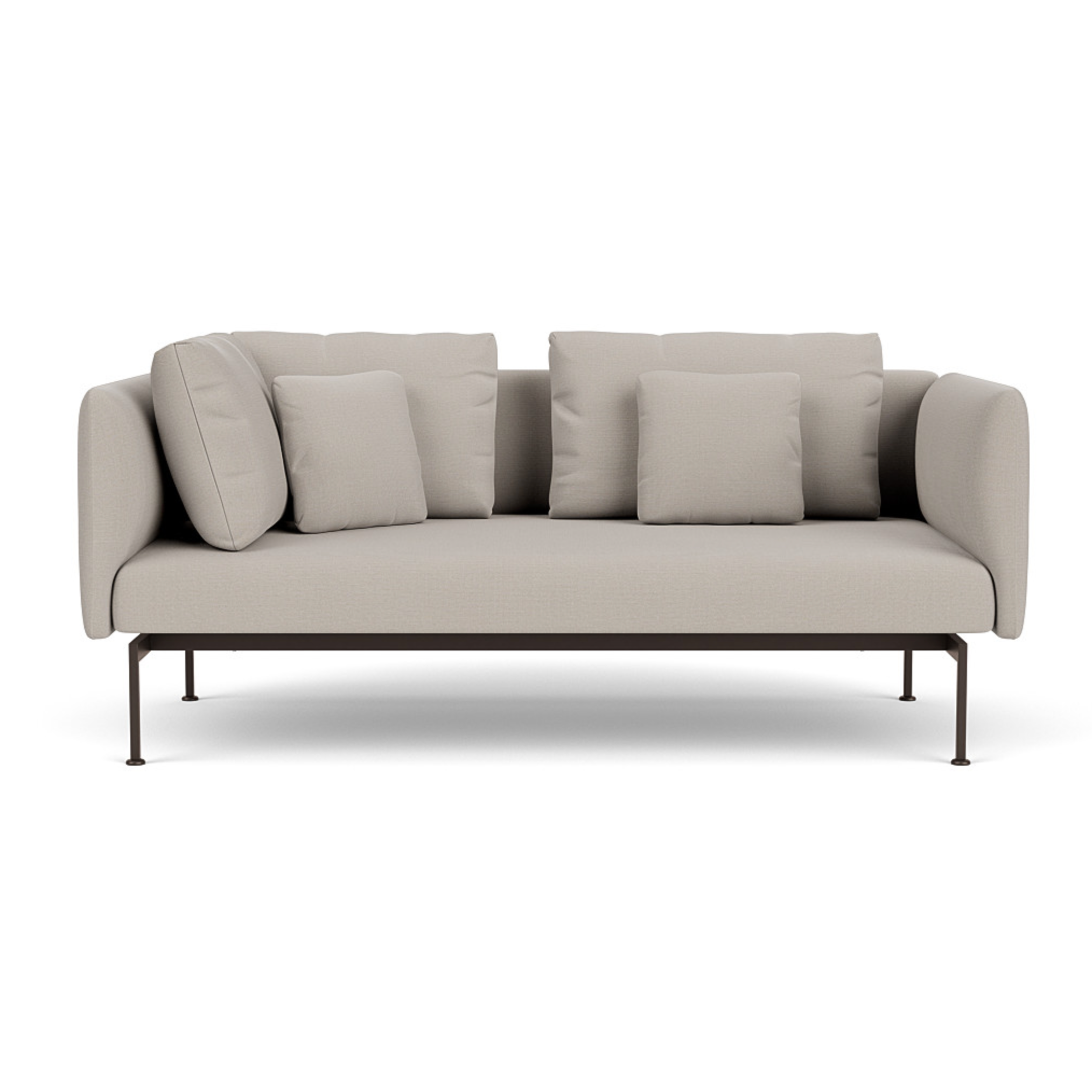 Barlow Tyrie I Layout Deep Seating Zweisitzer-Ecksofa mit hoher Armlehne