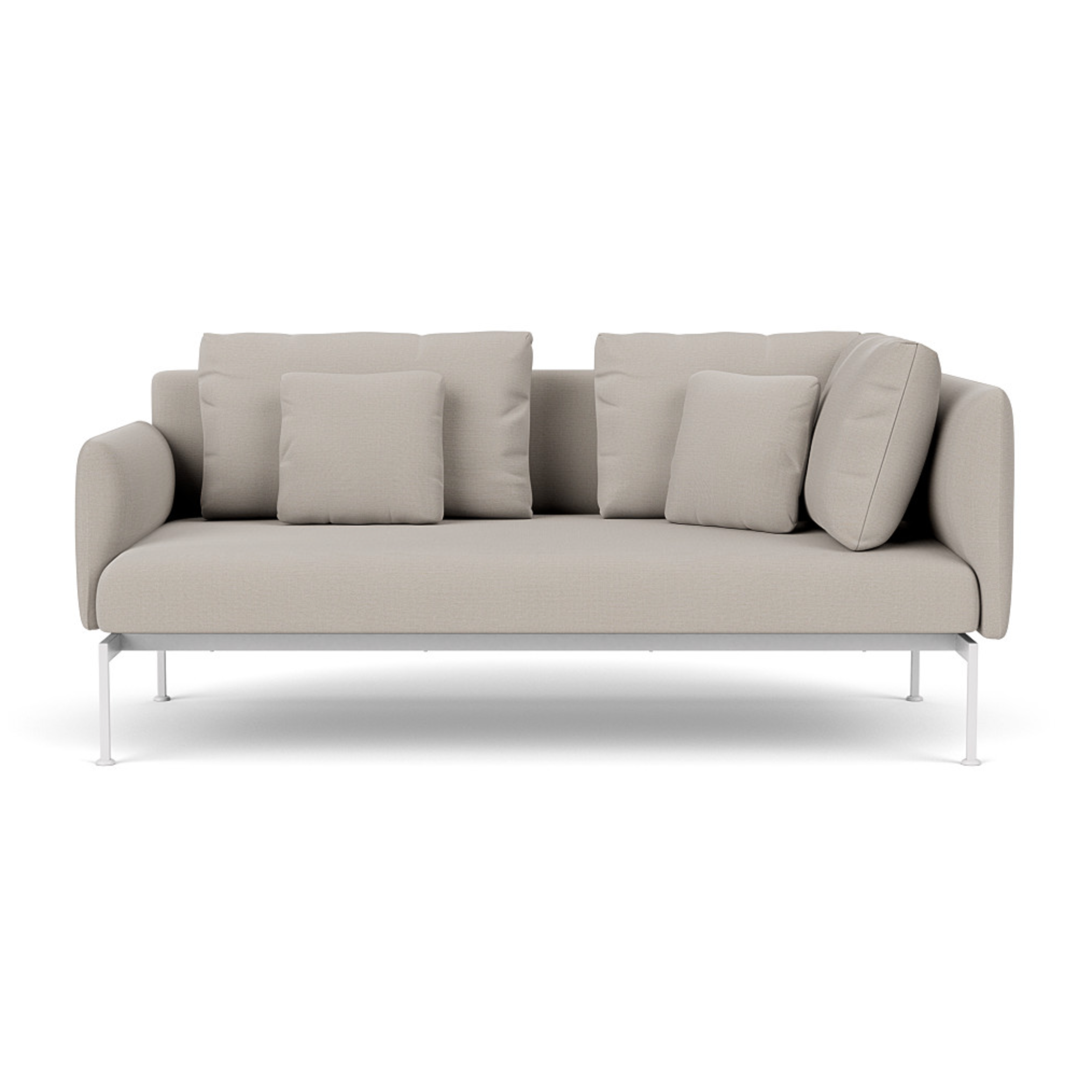 Barlow Tyrie I Layout Deep Seating Zweisitzer-Ecksofa mit niedriger Armlehne