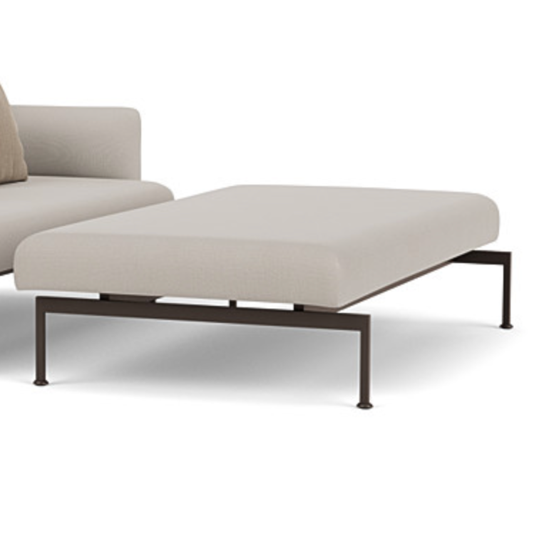 Barlow Tyrie I Layout Deep Seating Zweisitzer-Hocker