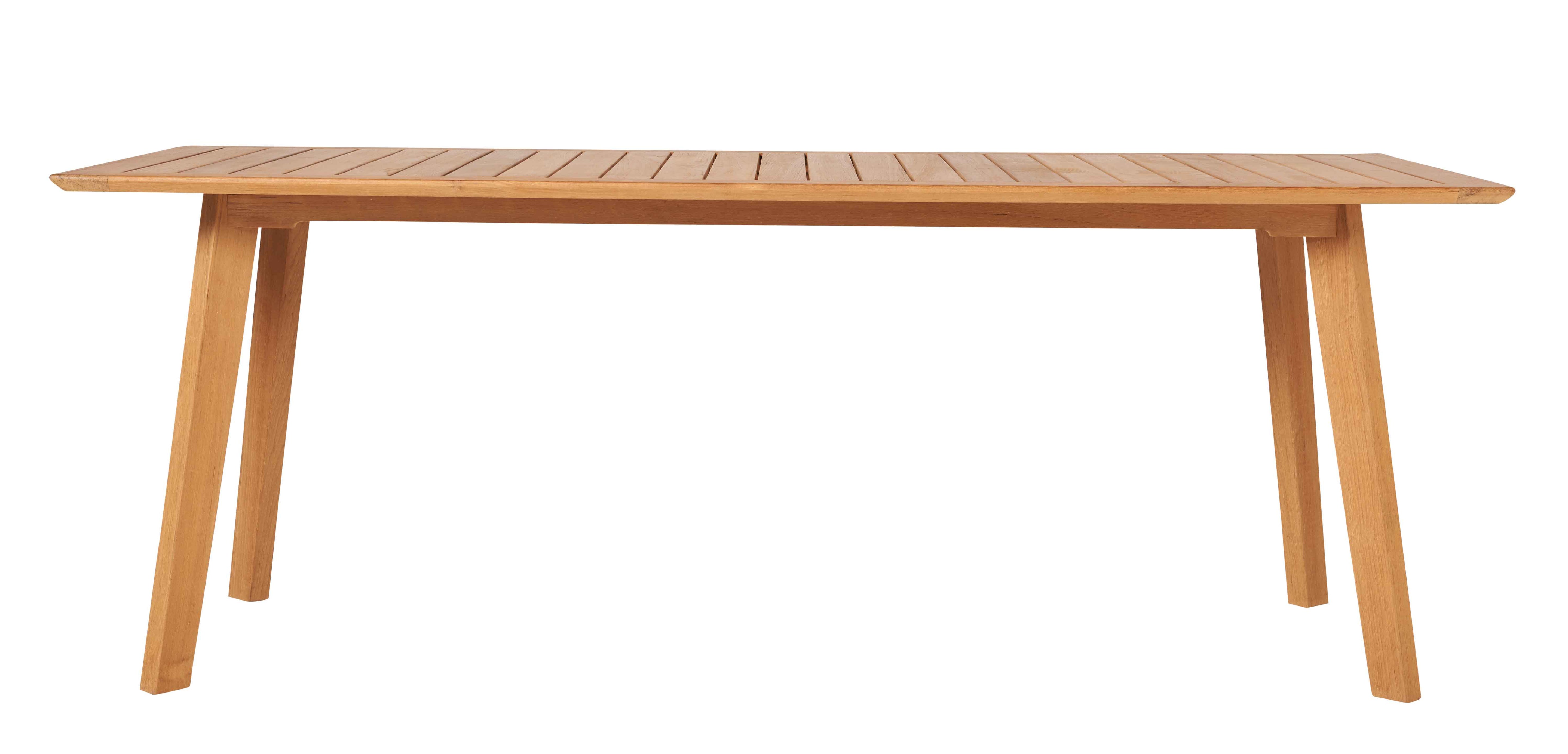 Traditional Teak I Luna Dining Table 217 cm, rectangular