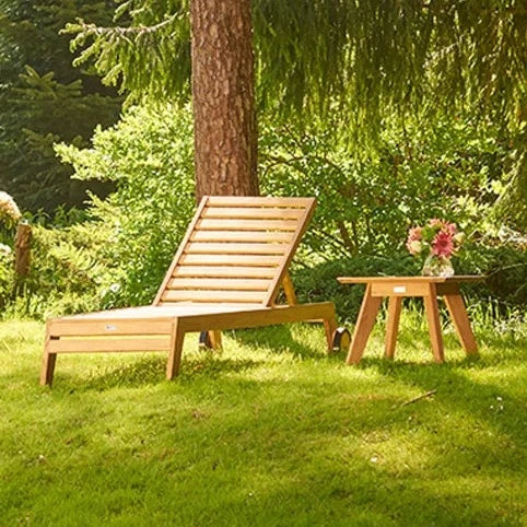 Traditional Teak I Luna Besitelltisch 50 cm, quadratisch