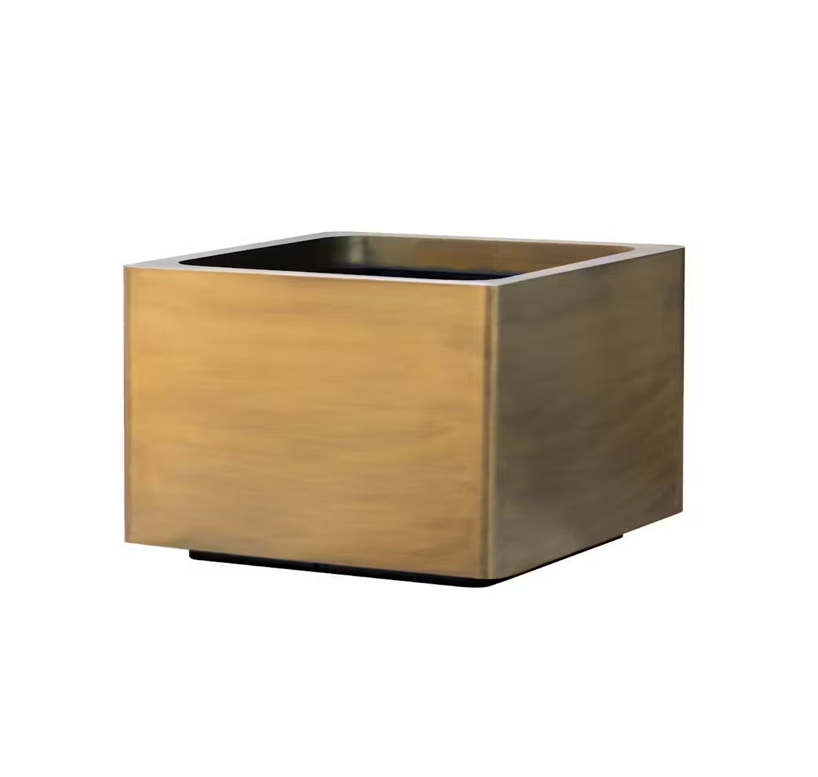 Lviv I Brass Cube Planter